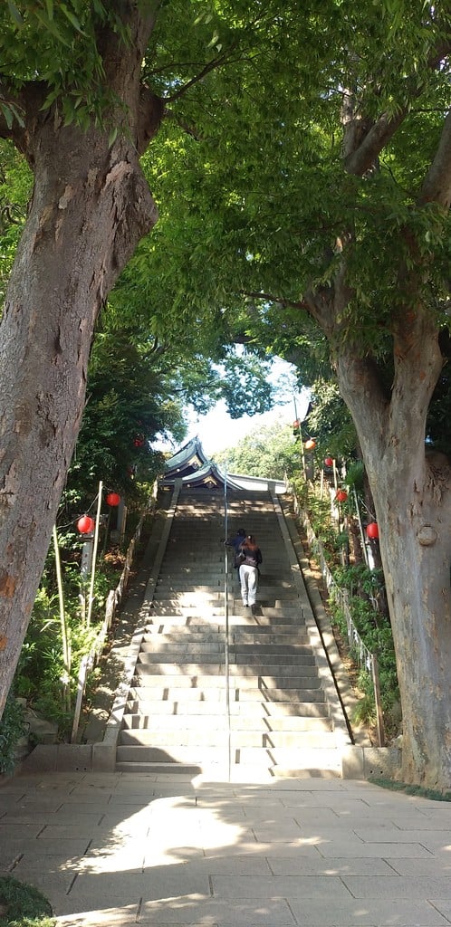 検見川神社参道