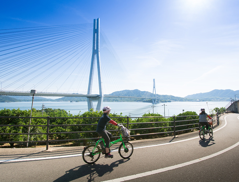 多々羅大橋としまなみ海道サイクリング