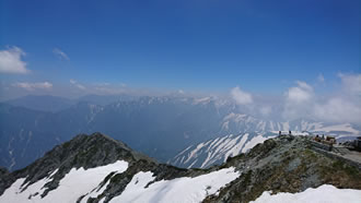 峰本社からの風景