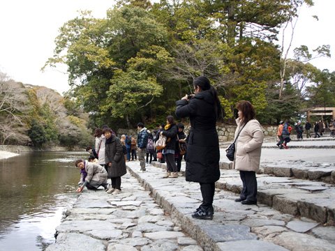 五十鈴川御手洗場