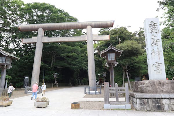 鹿島神宮の鳥居