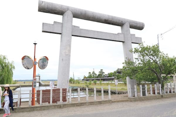 息栖神社様子