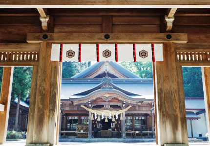 白山比咩神社おついたちまいり